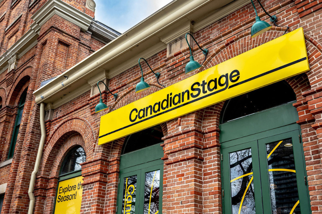 Canadian Stage — indoor rain-plan venue at 26 Berkeley Street, Toronto