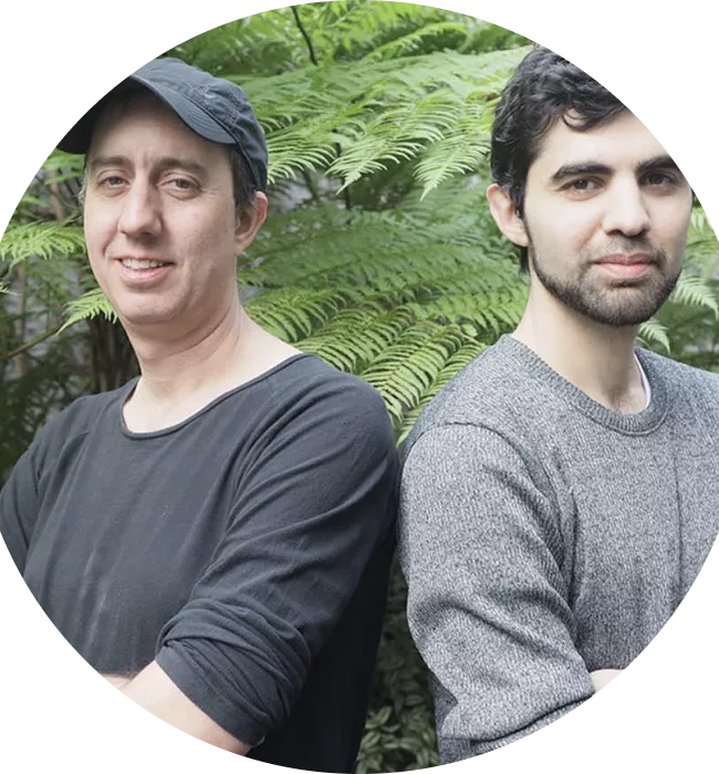 Diego Cagide and Diego Lucero