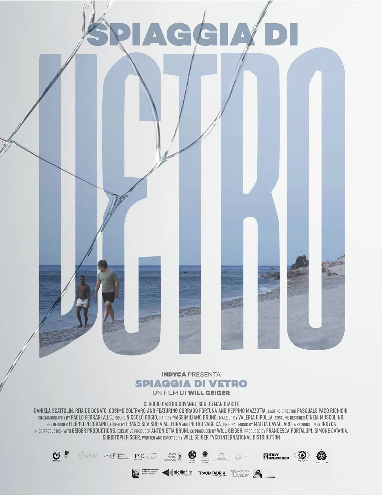 Spiaggia di Vetro — poster