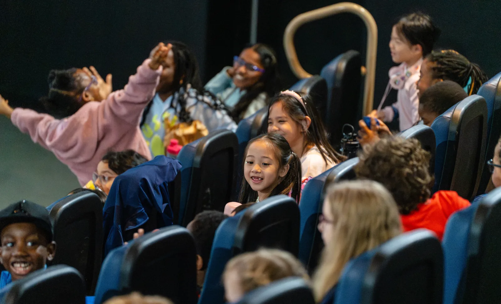 Students at an ICFF Youth screening