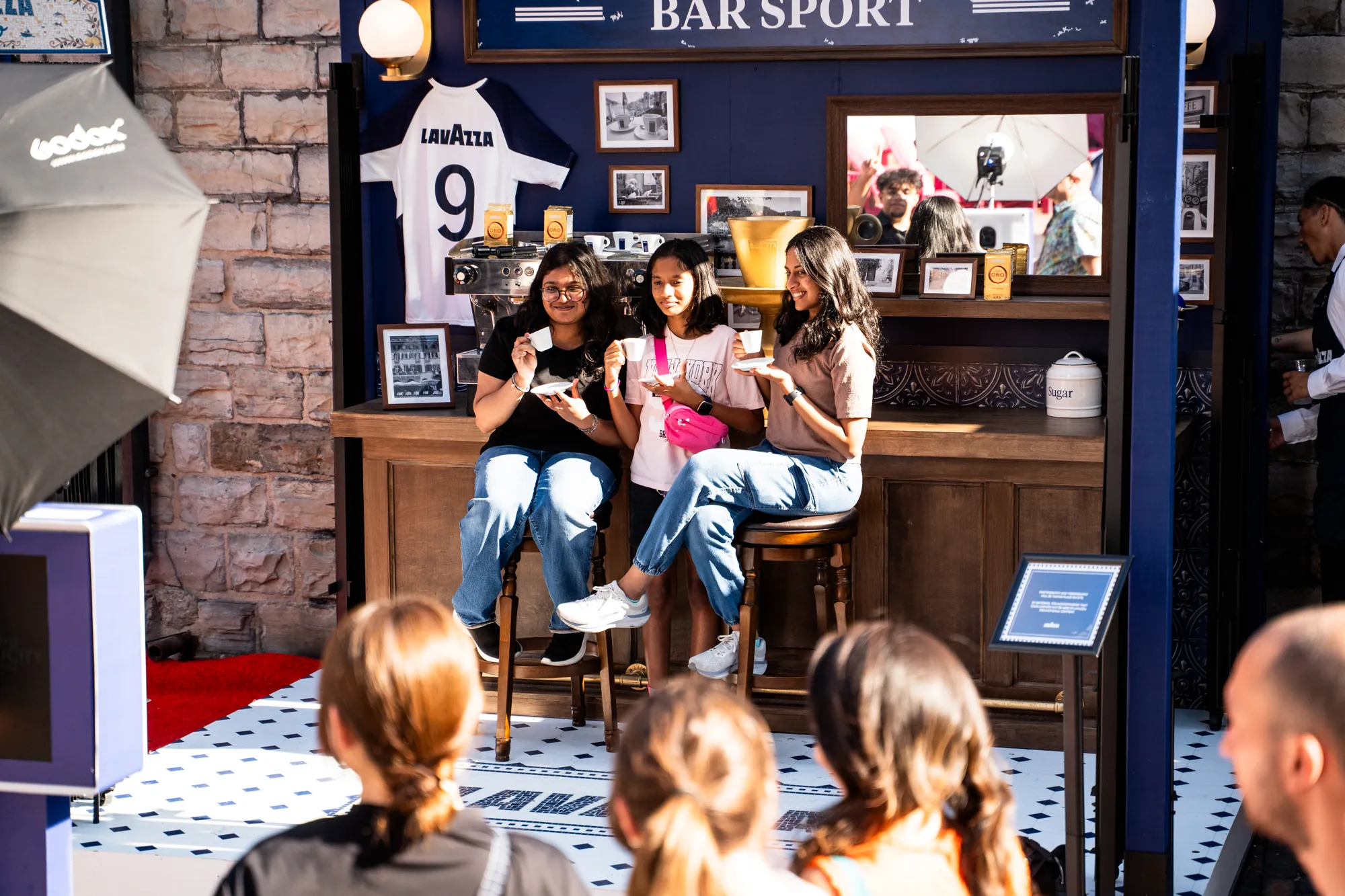 Bar Sport activation at the Lavazza IncluCity Festival