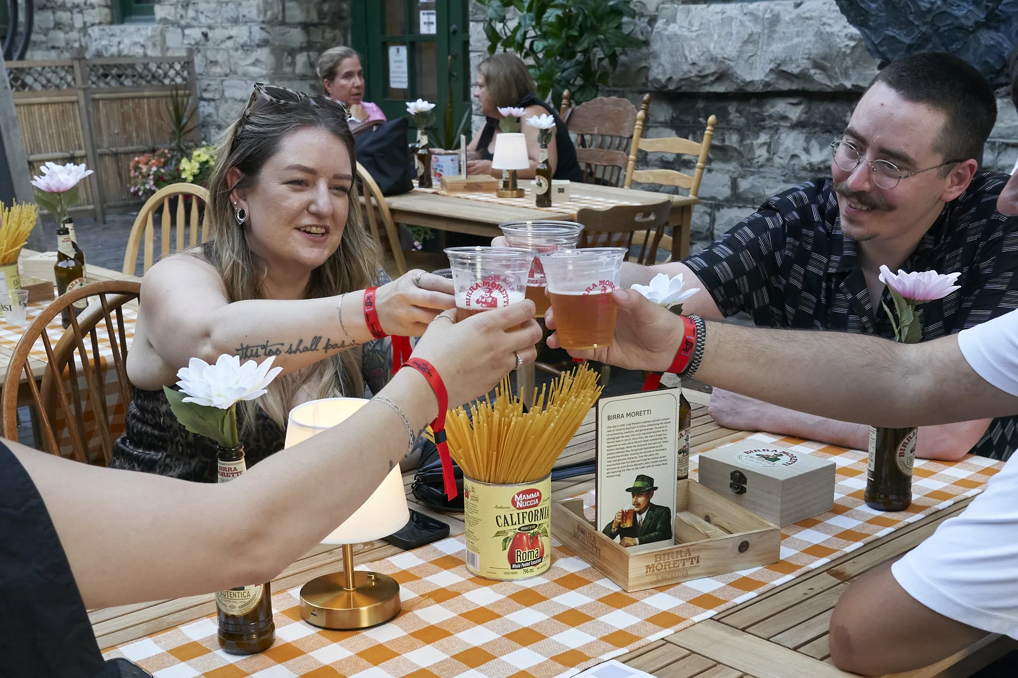 Birra Moretti activation at the Lavazza IncluCity Festival