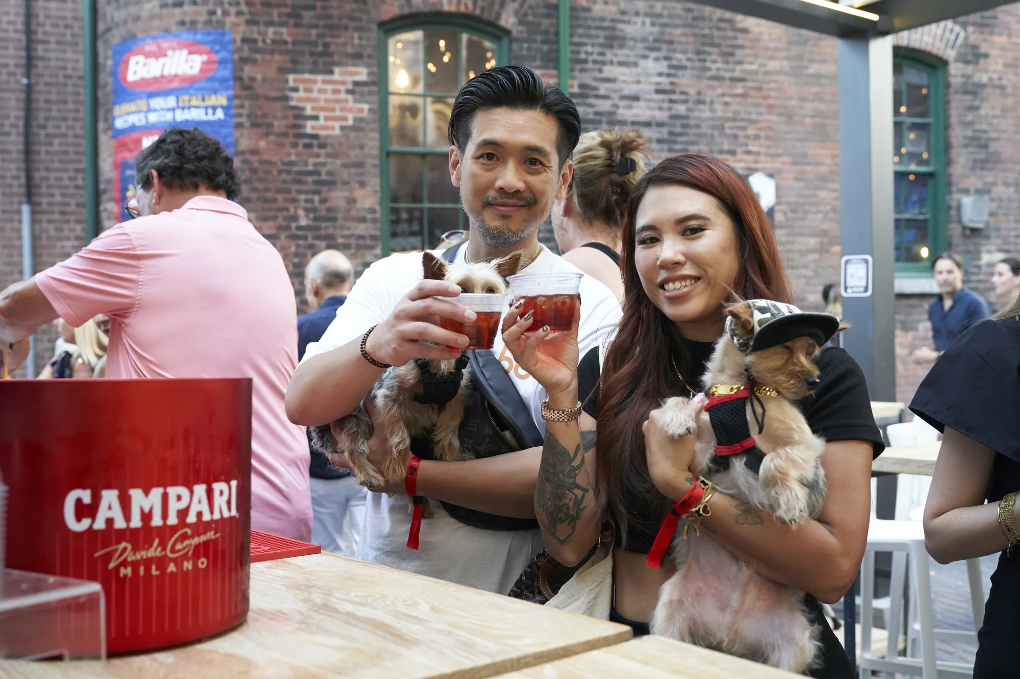 Campari activation at the Lavazza IncluCity Festival
