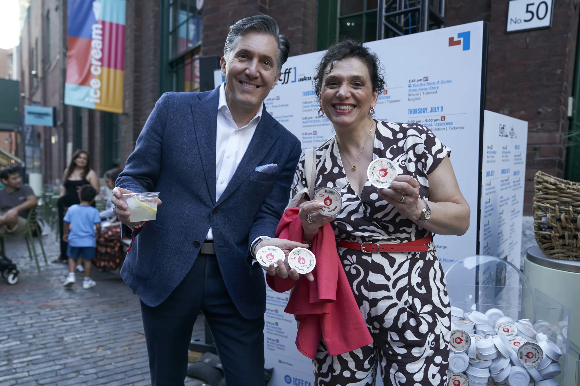 Dript Gourmet activation at the Lavazza IncluCity Festival
