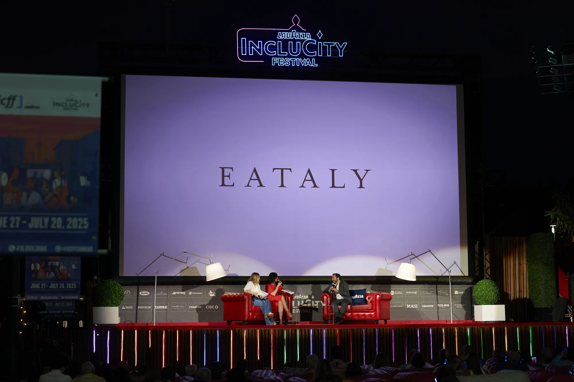 Eataly activation at the Lavazza IncluCity Festival