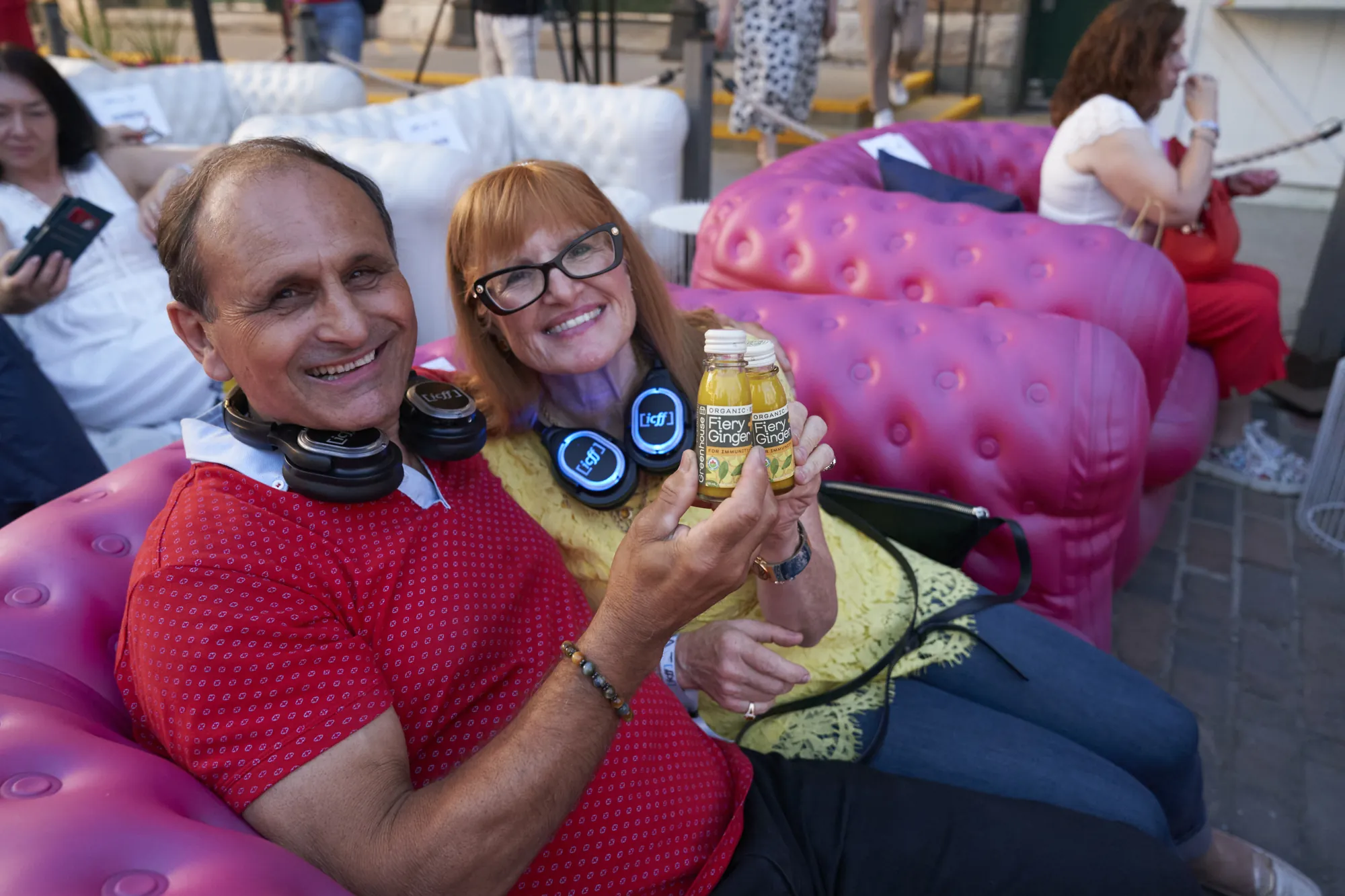 Ginger activation at the Lavazza IncluCity Festival