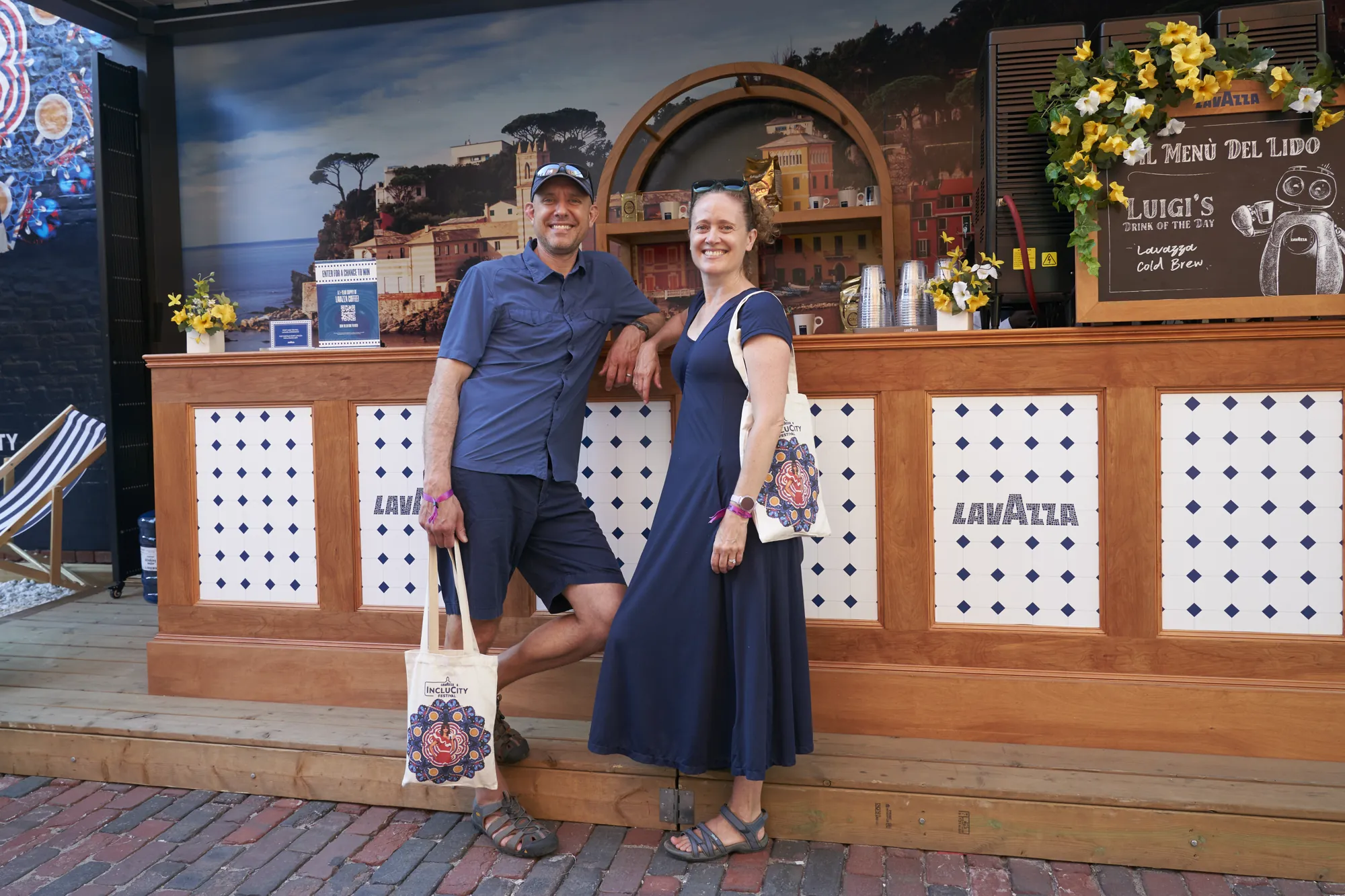 Lavazza activation at the Lavazza IncluCity Festival