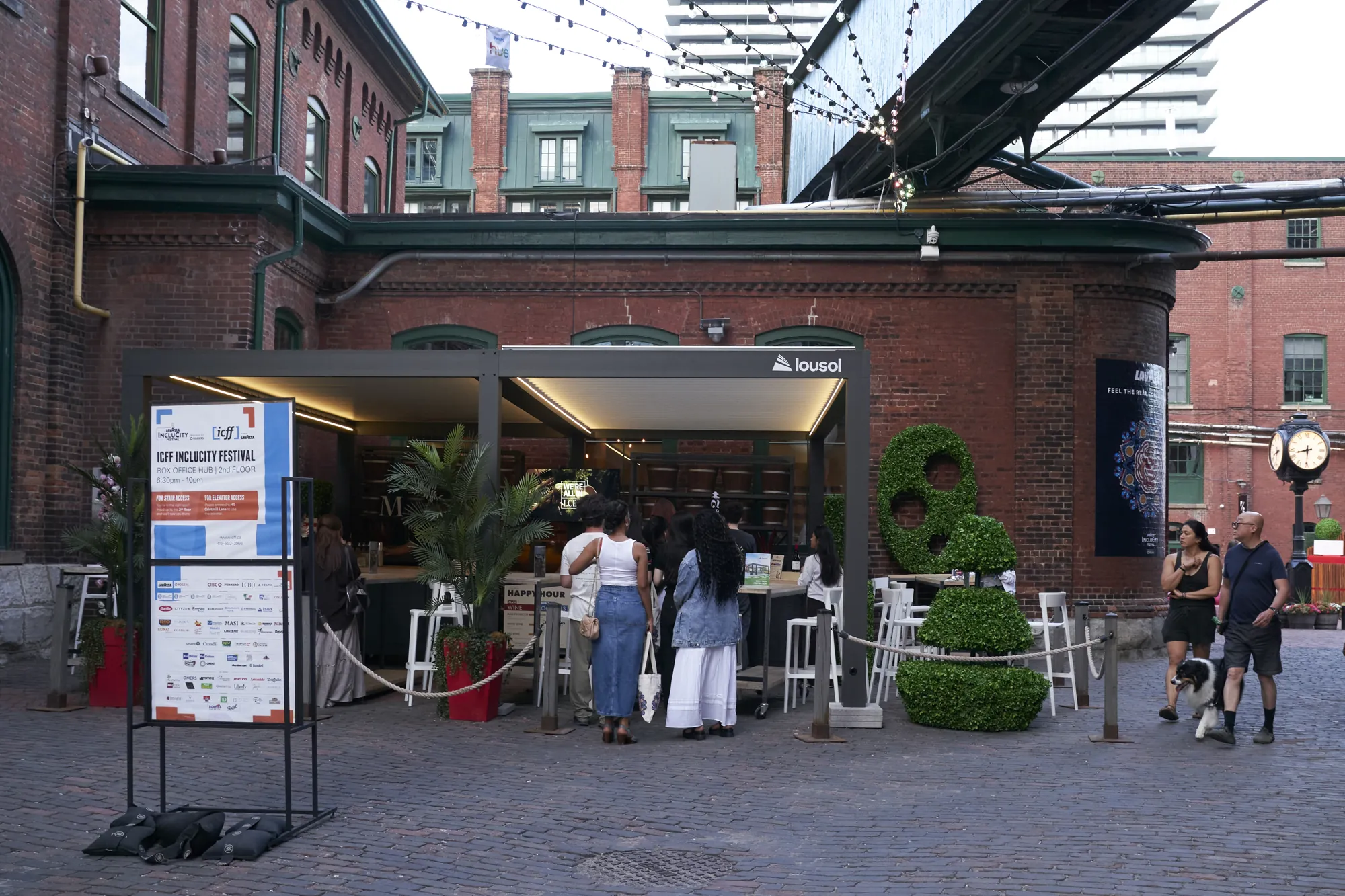 Lousol activation at the Lavazza IncluCity Festival