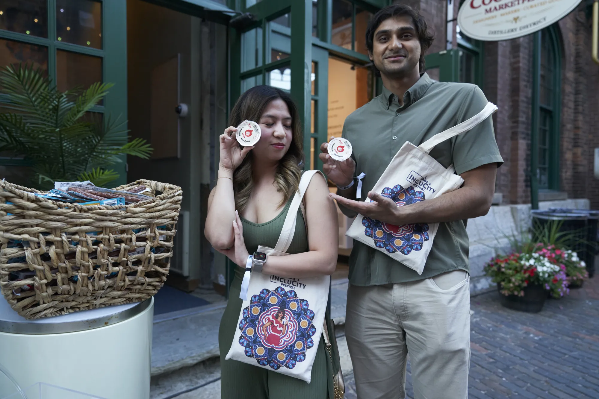 Honey activation at the Lavazza IncluCity Festival