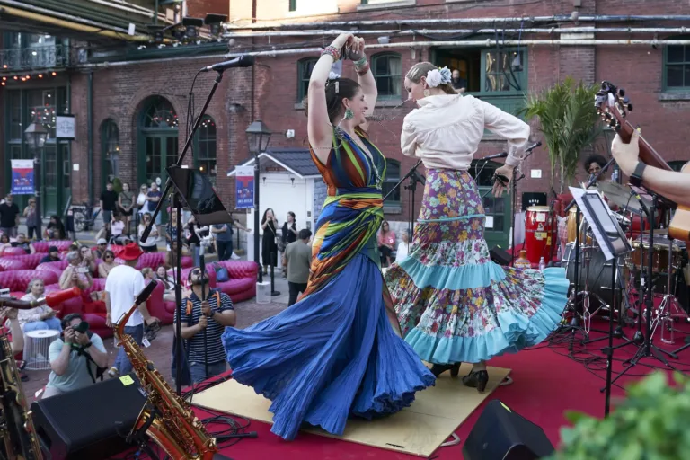 Flamenco dancers
