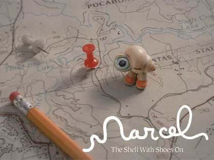 Marcel the Shell with Shoes On